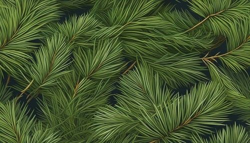 Pine needles