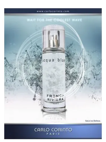 French Riviera Aqua Blanc