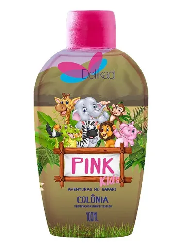 Aventuras no Safari Pink Kids