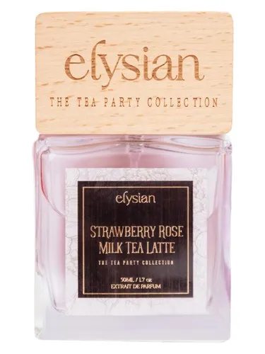 Strawberry Rose Milk Tea Latte