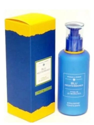 Blu Mediterraneo Foglie di Basilico
