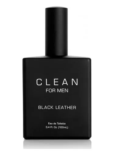 Clean For Men Black Leather