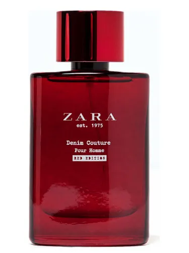 Zara est 1975 Denim Couture Pour Homme Red Edition