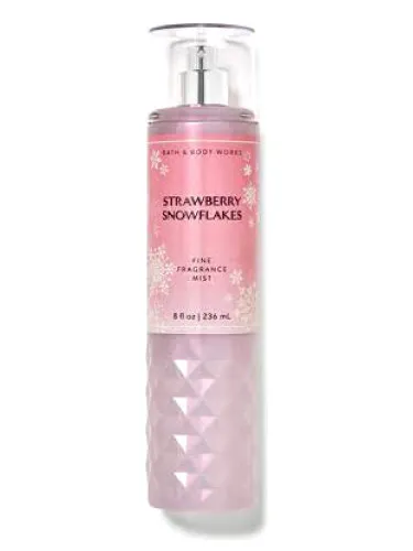 Strawberry Snowflakes