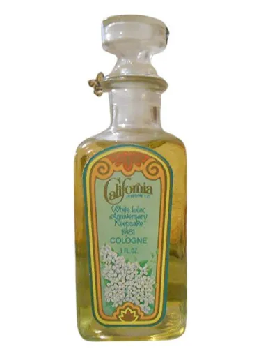 California Anniversary Keepsake White Lilac