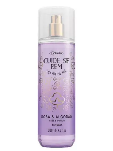 Cuide-se Bem Rosa e Algodão