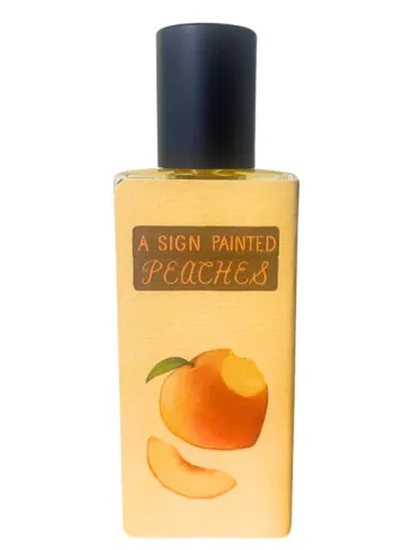 A Sign Painted Peaches