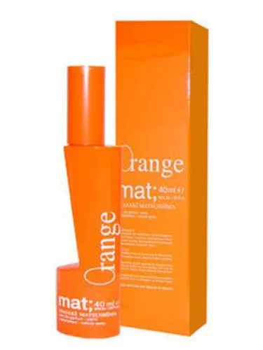 mat; Orange