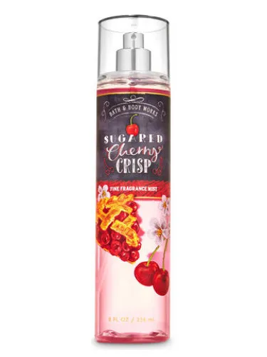 Sugared Cherry Crisp