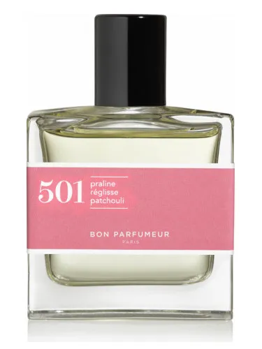 501 praline, licorice, patchouli